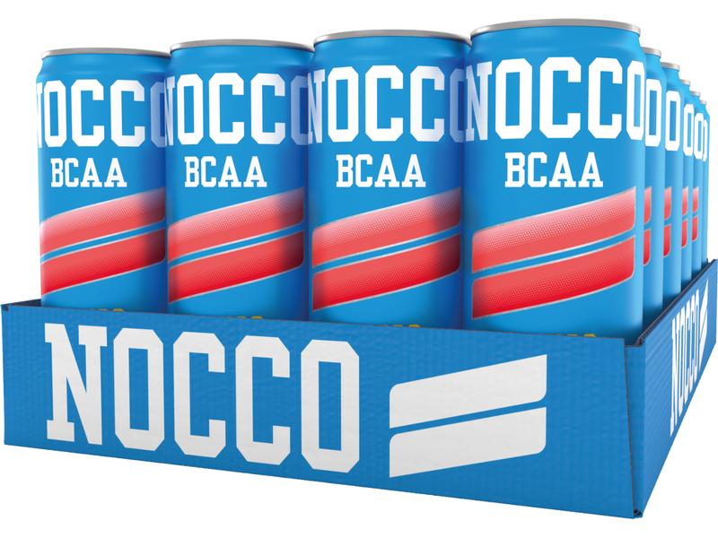 NOCCO Getränk BCAA Blood Orange Del Sol 24 x 0.33 l