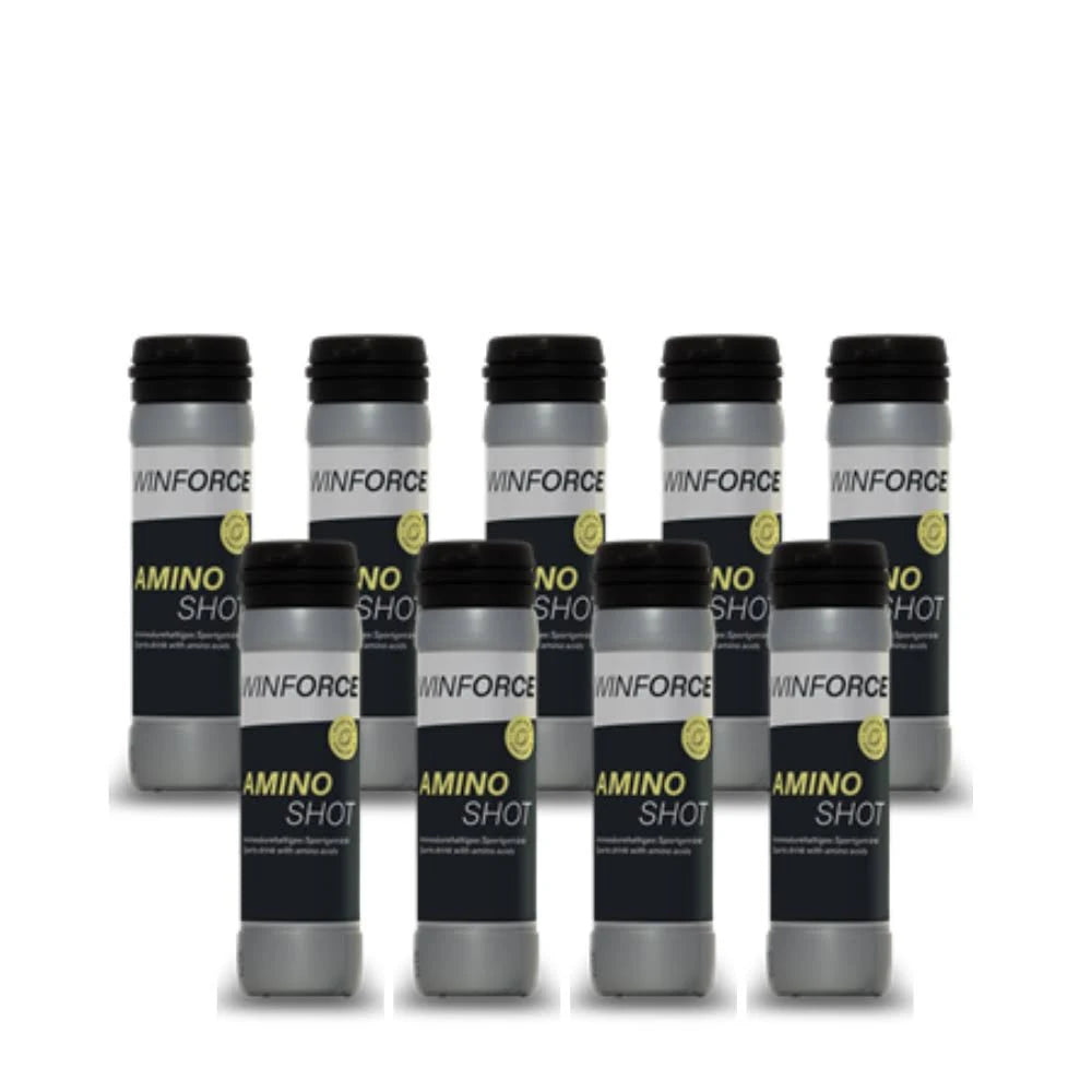 WINFORCE Amino Shot Bitter Lemon, 9 Stück