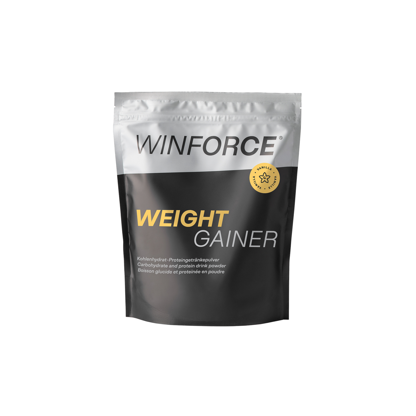 WINFORCE Pulver Weight Gainer Kakao oder Vanille, 2500 g