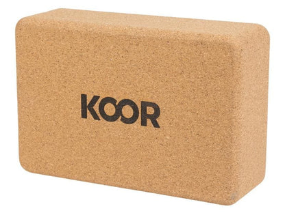 KOOR Yoga-Set 4-teilig, Kork