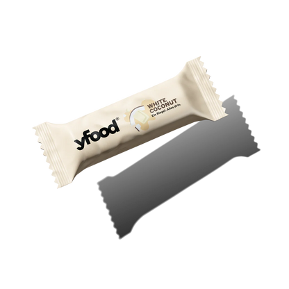 YFOOD Riegel White Coconut 12 x 60 g