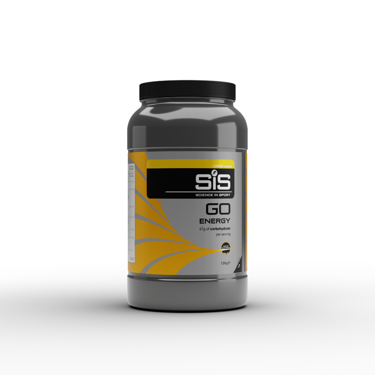 SIS - ScienceinSport Sport & Energy Drinks Go Energy Lemon, Dose 1600 g/ Vegan