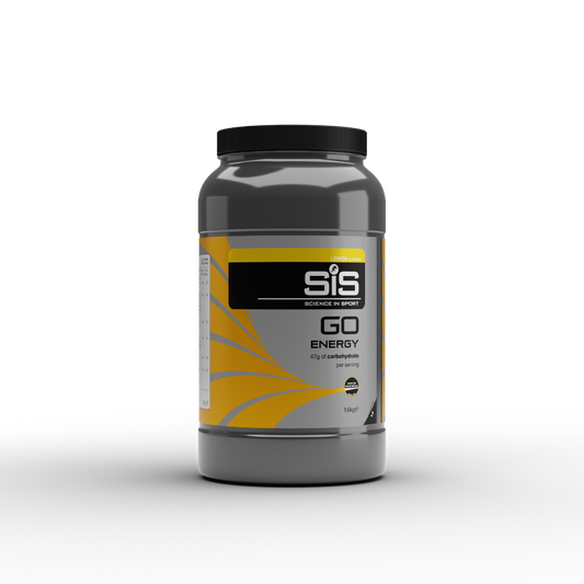 SIS - ScienceinSport Sport & Energy Drinks Go Energy Lemon, Dose 1600 g/ Vegan